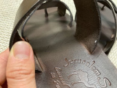 예루살렘 샌들(JERUSALEM SANDALS) BOLD SOLE NO.8 THE GOOD SHEPHERD BOLD_BROWN 후기