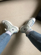 컨버스(CONVERSE) 런스타 하이크 서머 데님 블루 171894C 후기