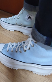 컨버스(CONVERSE) 런스타 하이크 서머 데님 블루 171894C 후기