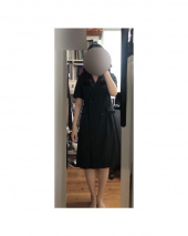 시스티나(SISTINA) 포멀 더블 버튼 칼라 원피스_AWWOPL21050 후기