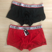 게스언더웨어(GUESS UNDERWEAR) 스탠다드로고 화이트밴드 드로즈 2PACK(NYMU) 후기