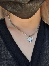 에일리언 레이블(ALIEN LABEL) ALIEN HEART NECKLACE (써지컬 에일리언 하트 목걸이)_ALn21101 후기
