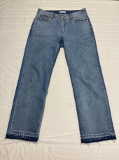 리트(LIT) WIDE JEANS BICOLOR BLUE 후기