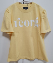 리올그(REORG) REORG PUFF-SLEEVE T-SHIRTS YELLOW 후기