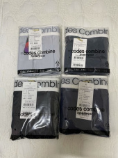 코데즈컴바인 이너웨어(CODES COMBINE INNERWEAR) 더블 라인밴드 드로즈 4PACK (GY/NY/LGY/BK) 후기