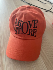 어보브(A6OVE) Division Logo Cap Orange 후기