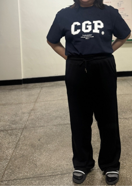 코드그라피(CODEGRAPHY) [쿨코튼] CGP 아치 로고 티셔츠 후기