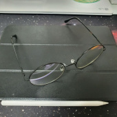 라플로리다(LAFLORIDA) 산타 블랙 glasses 블루라이트 차단 렌즈 적용 후기