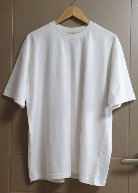 소버먼트(SOVERMENT) 컷 헤비 피그먼트 티셔츠-내추럴 아이보리- 후기