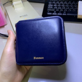 페넥(FENNEC) zipper wallet 007 wine 후기