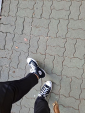 컨버스(CONVERSE) 척테일러 올스타 블랙 하이 M9160C 후기