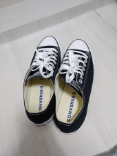 컨버스(CONVERSE) 척테일러 올스타 블랙 옥스 M9166C 후기