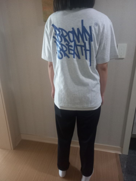 브라운브레스(BROWNBREATH) TAG TEE - ASH 후기