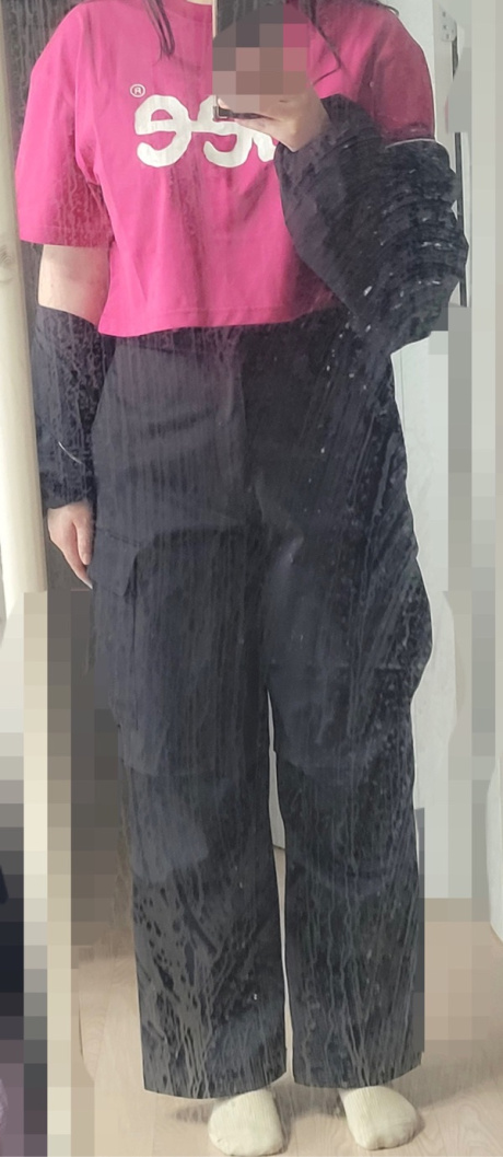 리(LEE) 우먼 빅 트위치 로고 크롭 티셔츠 핑크 후기