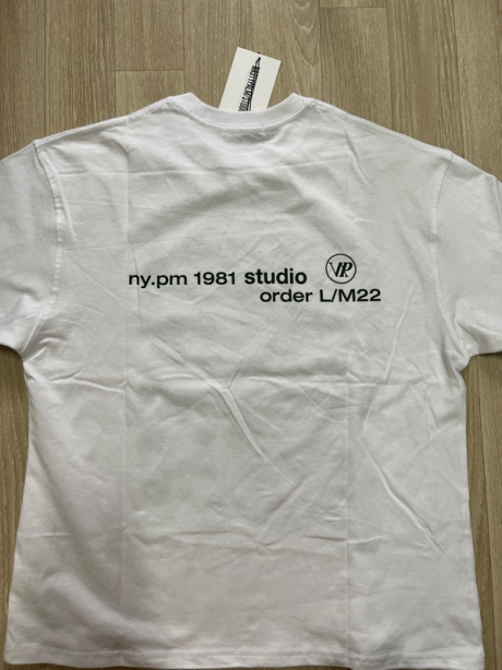 엔피스튜디오(NP STUDIO) 슈퍼 노바 클럽 로고 티셔츠 2COLOR 후기