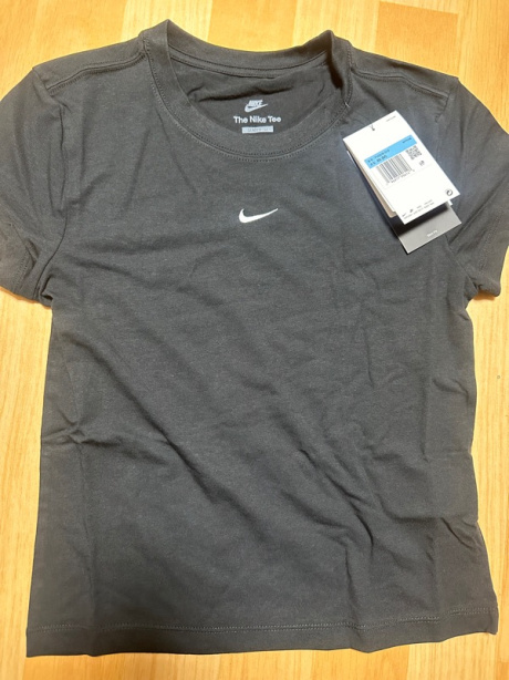 나이키(NIKE) 스포츠웨어 칠 니트 크롭 티셔츠 W - 블랙:화이트 / FV5509-010 후기