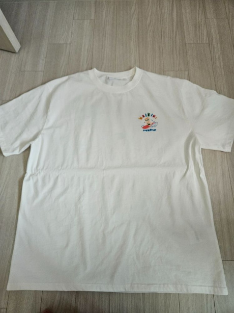 커버낫(COVERNAT) 서퍼콜리 티셔츠 화이트 후기