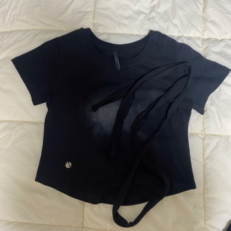 플레어업(FLAREUP) Vanish Tie Scarf T-Shirt (FL-114_Black) 후기