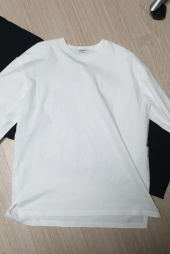 브렌슨(BRENSON) Longsleeve 무지 긴팔티 후기