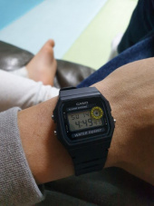 카시오(CASIO) F-94WA-8DG (F-94WA-8D) 전자 스포츠 디지털 남성 우레탄시계 38mm 후기