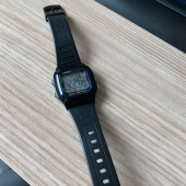 카시오(CASIO) W-800H-1AVDF (W-800H-1A) 군인 전자 공용 우레탄시계 36mm 후기