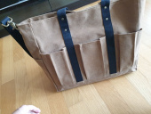 모노노(MONONO) 8 Pocket 3 Way Bag_Wax Canvas Camel 후기