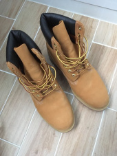 팀버랜드(TIMBERLAND) 남자 팀버랜드 6인치 프리미엄 부츠 - 블랙 / 10073 후기