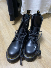 닥터마틴(DR.MARTENS) 제이든 8홀 블랙 15265001 후기