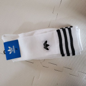아디다스(ADIDAS) 솔리드 크루 삭스 3P - 화이트:블랙 / S21489 후기