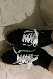 반스(VANS) 올드스쿨 - (껌)로즈우드:화이트 / VN0A4U3BWZ01 후기