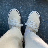반스(VANS) 어센틱 44 DX - (애너하임 팩토리) 클래식 화이트 / VN0A38ENMR41 후기