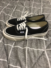 반스(VANS) 어센틱 44 DX - (애너하임 팩토리) 블랙 / VN0A38ENMR21 후기