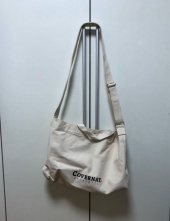 커버낫(COVERNAT) AUTHENTIC LOGO 2WAY BAG IVORY 후기