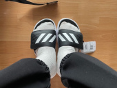 아디다스(ADIDAS) 알파바운스 슬라이드 - 블랙 / B41720 후기