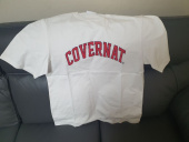 커버낫(COVERNAT) S/S ARCH LOGO TEE WHITE/RED 후기