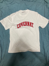 커버낫(COVERNAT) S/S ARCH LOGO TEE WHITE/RED 후기