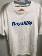 로얄라이프(ROYALLIFE) RL001 오리지널 로고 반팔티 블랙 후기