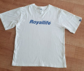 로얄라이프(ROYALLIFE) RL001 오리지널 로고 반팔티 화이트 후기