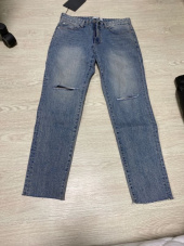 86로드(86ROAD) 1713 slim cutting jeans / 슬림핏 (무릎 / 밑단 컷팅) 후기