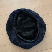 밀리어네어햇(MILLIONAIRE HATS) (Linen) octangle beret - BLUE BLACK 후기