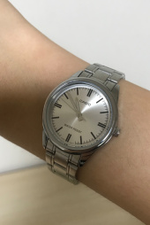 카시오(CASIO) LTP-V005D-7AUDF (LTP-V005D-7A) 아날로그 여성 메탈시계 28mm 후기