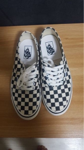 반스(VANS) 어센틱 44 DX - (애너하임 팩토리) 블랙/체크/ VN0A38ENOAK1 후기