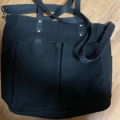 모노노(MONONO) Super Oxford 6 Pocket 3 Way Bag - All Black 후기