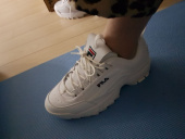 휠라(FILA) 디스럽터2 테이피테잎 (1FM00865100) 후기