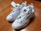 휠라(FILA) 디스럽터2 - 화이트 / 1FM00864-121 후기