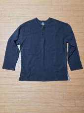 프리즘웍스(FRIZMWORKS) 10S SOLID HENLEY NECK TEE _ BLACK 후기
