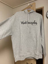 마크 곤잘레스(MARK GONZALES) 사인 로고 후디 블랙 후기