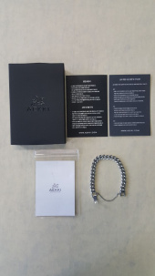 애끼(AEKKI) 게이브 8.5mm 실버 체인팔찌 후기