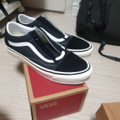 반스(VANS) 올드스쿨 36 DX - (애너하임 팩토리) - 블랙:화이트 / VN0A38G2PXC1 후기