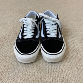 반스(VANS) 올드스쿨 36 DX - (애너하임 팩토리) - 클래식 화이트 / VN0A38G2MR41 후기